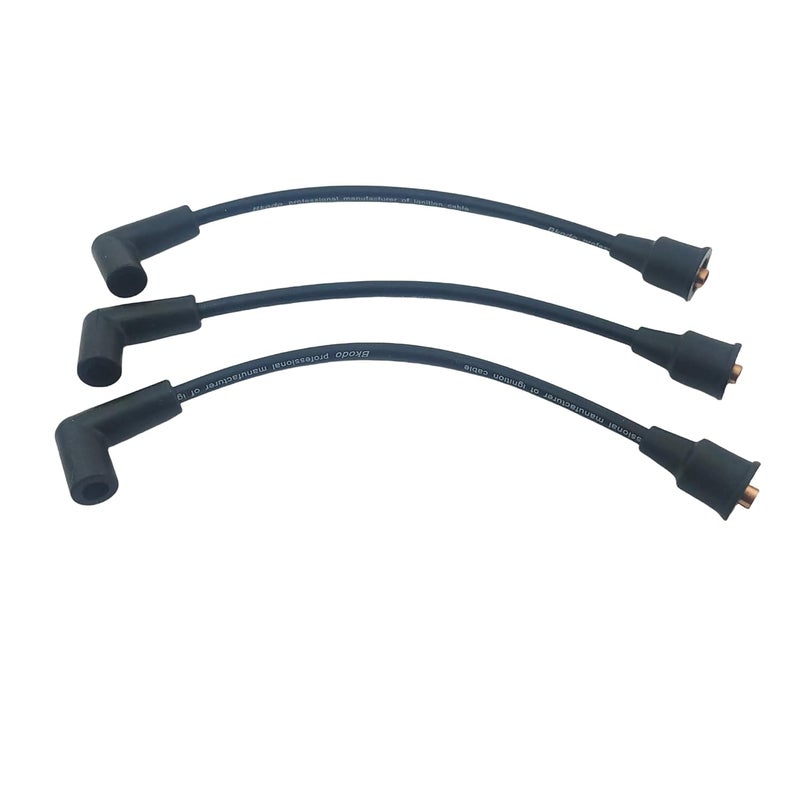 Narcilors 3 Pcs 18-8819-1 Premium MagForce 7 Inch 7MM Marine Spark Plug Wire Lead Replacement for Mercury/Marine - Image 1